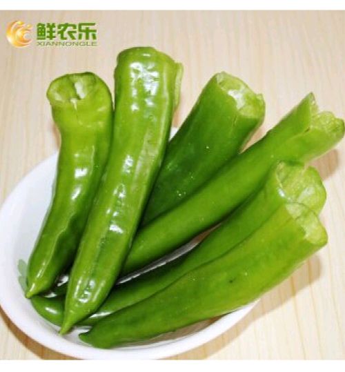 鲜农乐 农家青椒 300g 自然熟 辣椒 青菜 时令蔬菜